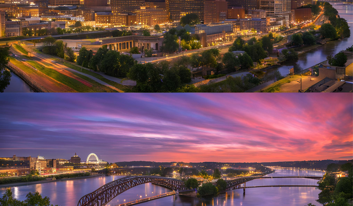 gay street and cumberland river